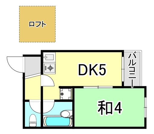 ヴェルデ神戸の物件間取画像